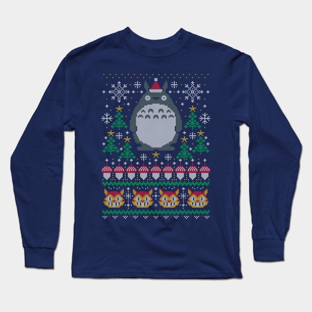 My Christmas Guest Long Sleeve T-Shirt by machmigo